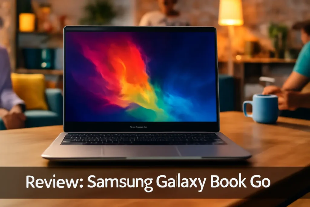Samsung Notebook Galaxy Book GO: Snapdragon® 7c, 4GB RAM, 128GB UFS, 14" Full HD