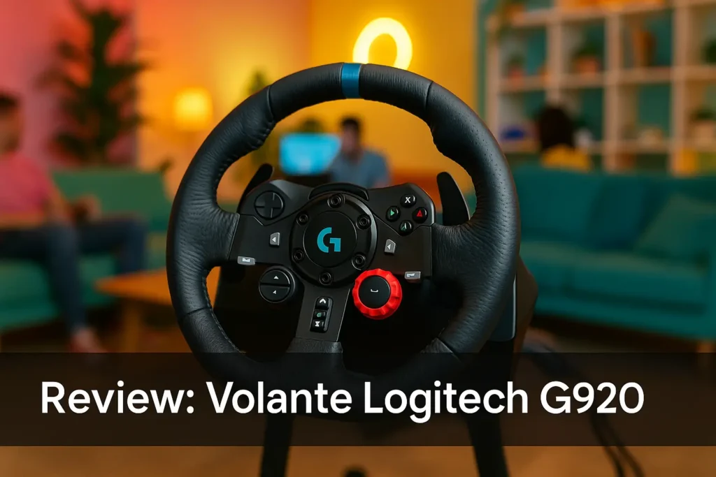 Principais Cinco volante logitech g920