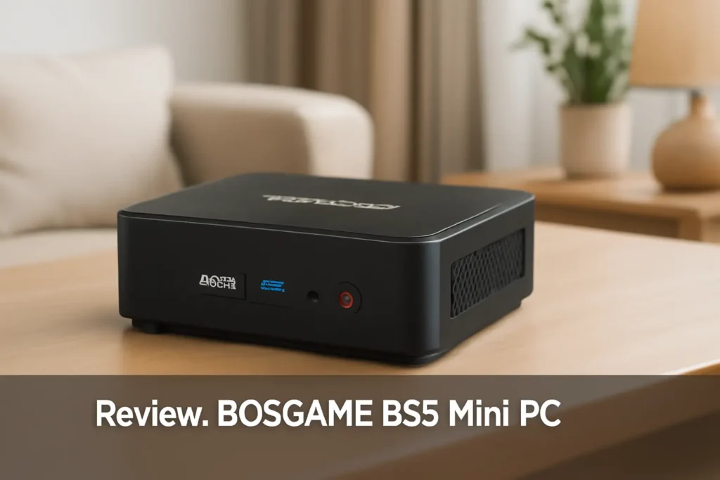 BOSGAME B95 Mini PC W11 Pro, Intel 12th Gen N95, 16GB RAM, 512GB SSD