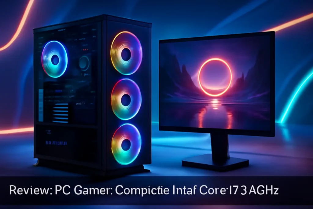 PC Gamer Completo Intel Core i7 3.4GHz, 16GB RAM, SSD 480GB, Fonte 500W e Monitor 19"