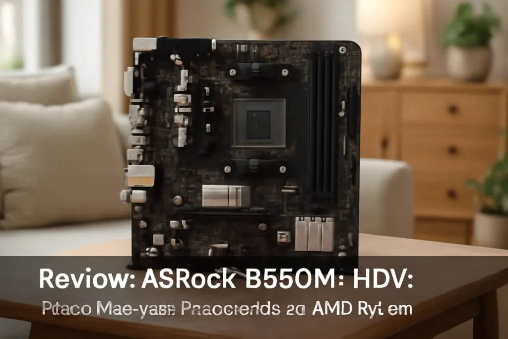 ASRock B550M-HDV: Placa Mãe para Processadores AMD Ryzen