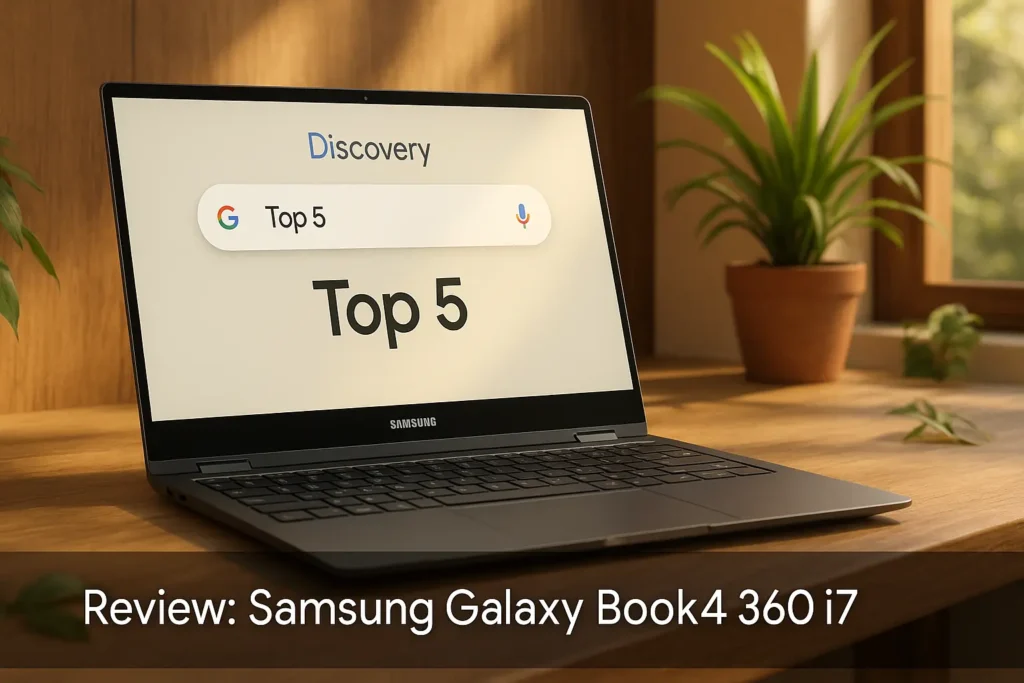 Top 5  notebook Samsung Galaxy book4 360 i7