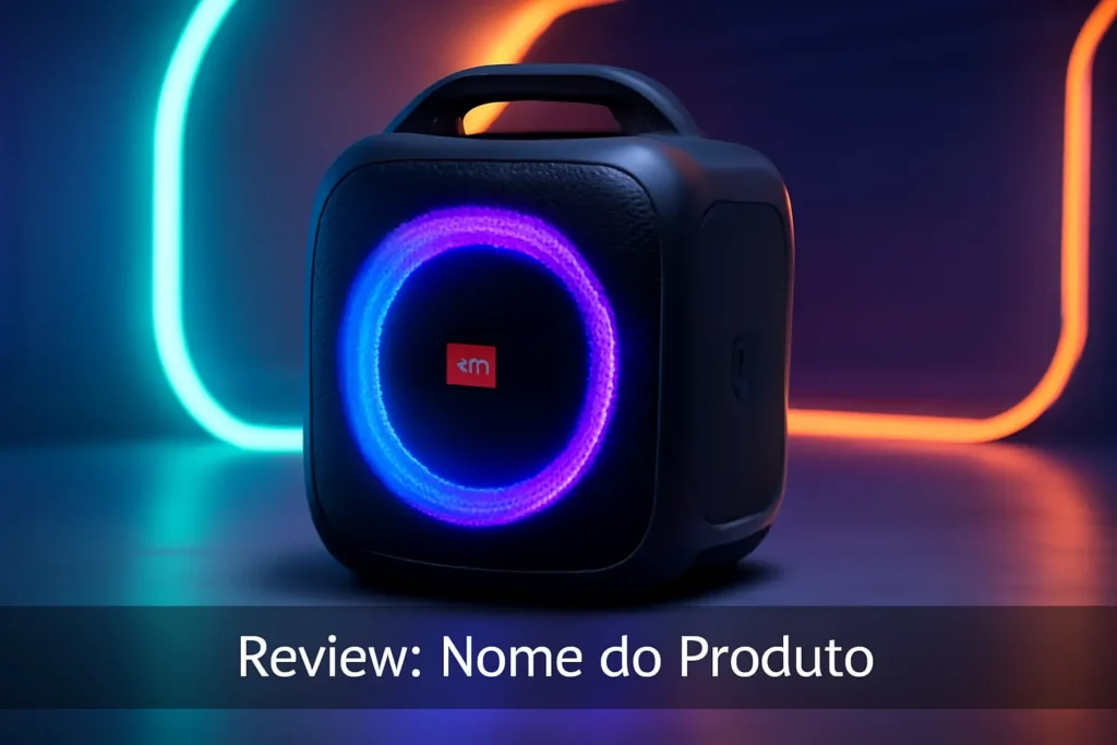 Caixa de Som JBL Bluetooth Partybox Encore: Potência e Design à Prova de Respingos