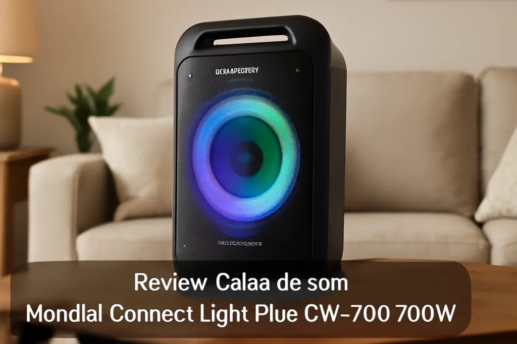 Top Cinco Caixa de som Mondial connect light plus cm-700 700w