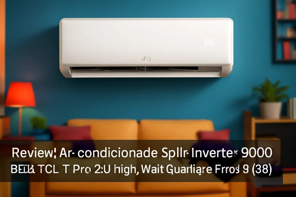 Ar-condicionado Split Inverter 9000 Btus TCL T-pro 2.0 High Wall Quente e Frio TAC-09CHTG2-INV 220V