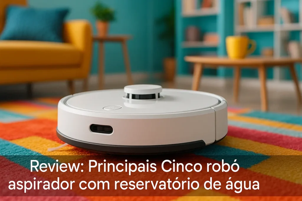 Principais Cinco robo aspirador com reservatorio de agua