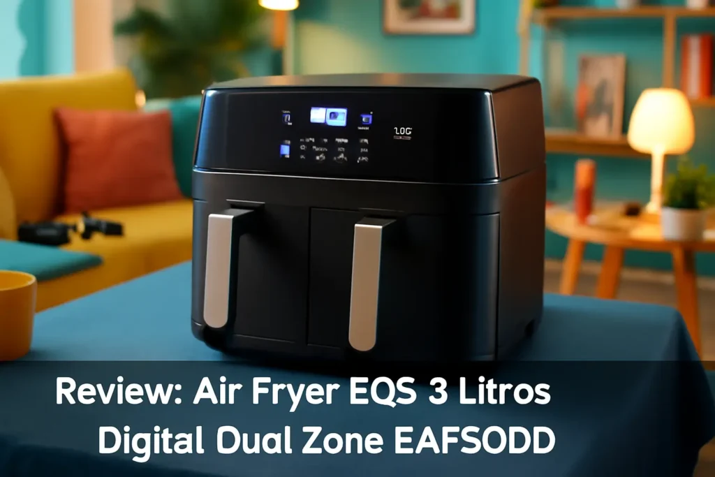 Fritadeira Air Fryer EOS 9 Litros Digital Dual Zone EAF90DD