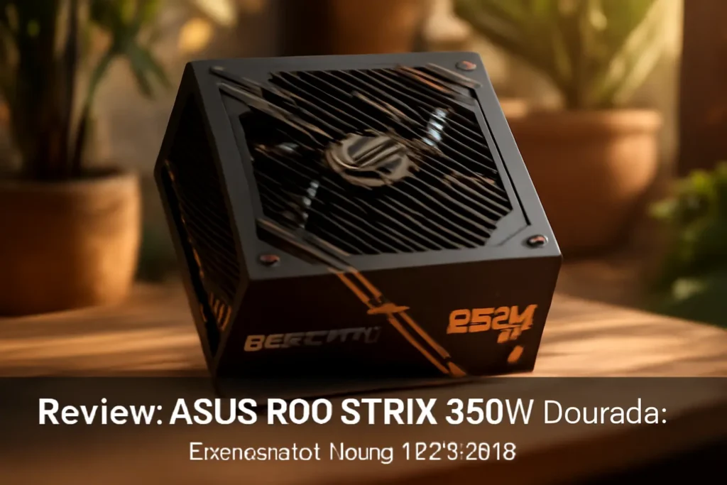 ASUS ROG STRIX 850W Fonte de Alimentação Dourada: Eficiência e Design de Ponta