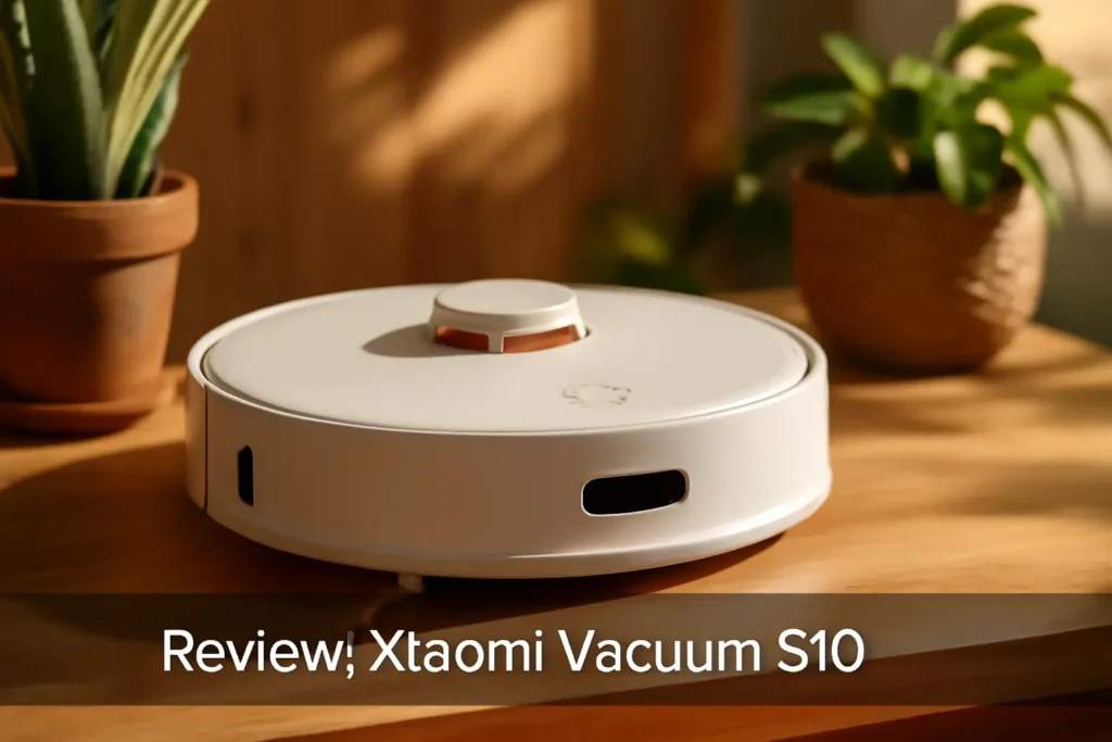 Robô Aspirador Xiaomi Vacuum S10 - Passa Pano