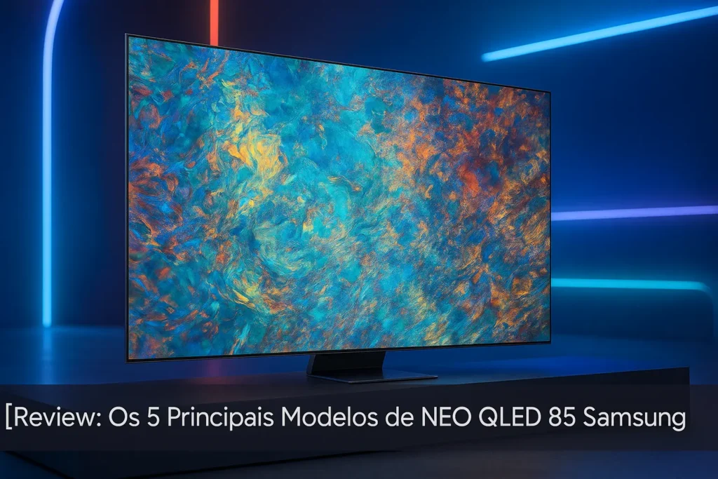 Os 5 Principais Modelos de NEO QLED 85 Samsung