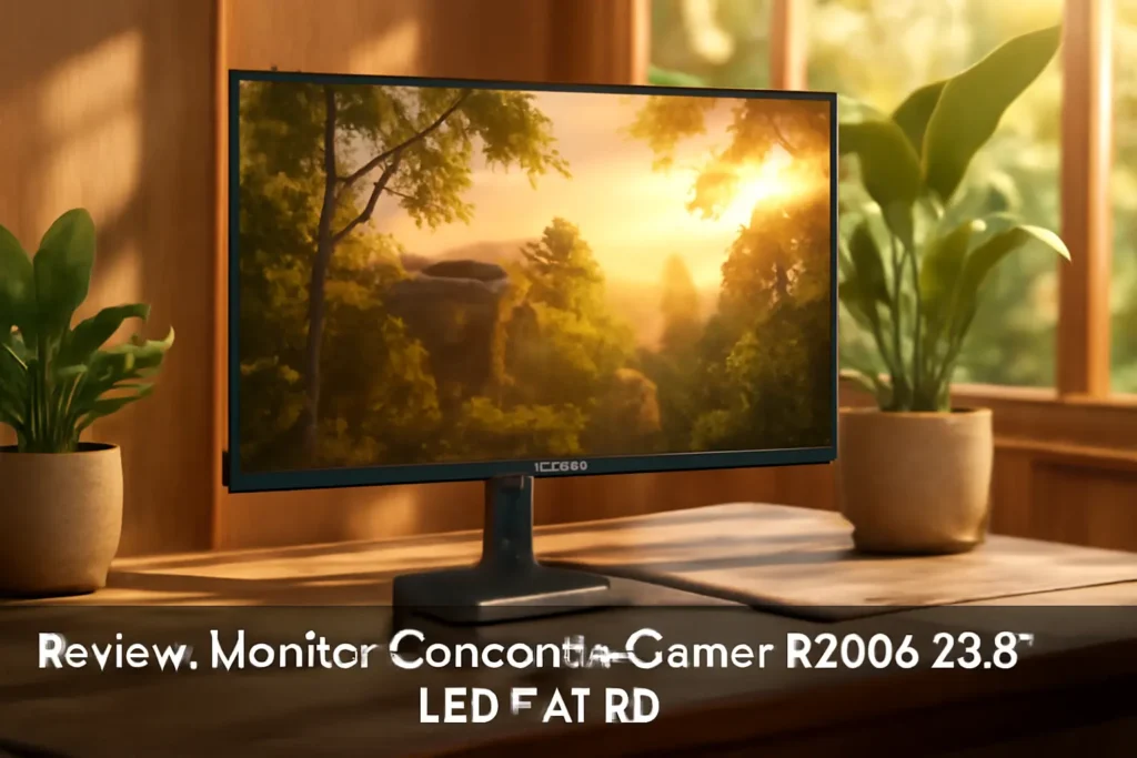 Monitor Concórdia Gamer R200s 23.8" LED Full HD, 165Hz, Freesync, HDMI e Display Port
