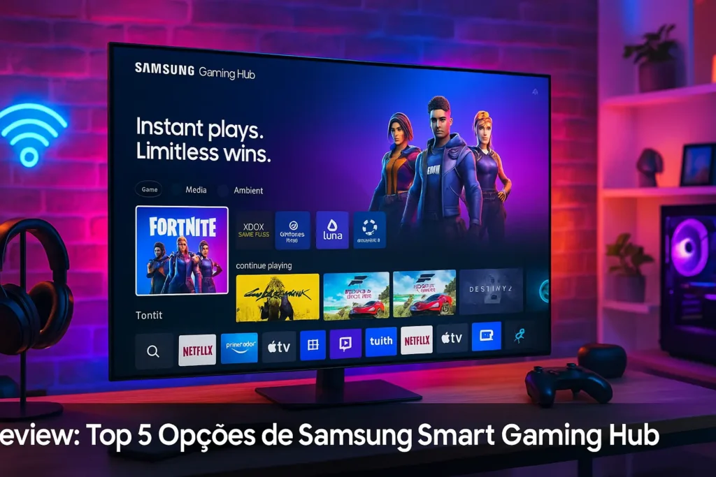 Top 5 Opções de Samsung smart gaming hub