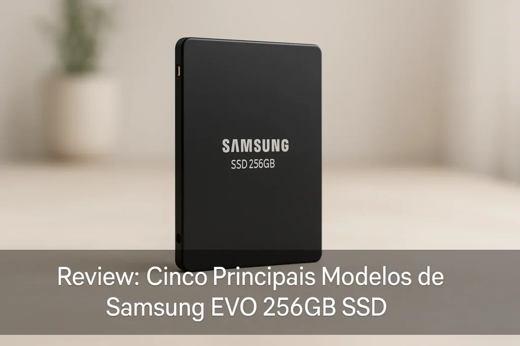 Cinco Principais Modelos de Samsung EVO 256gb SSD
