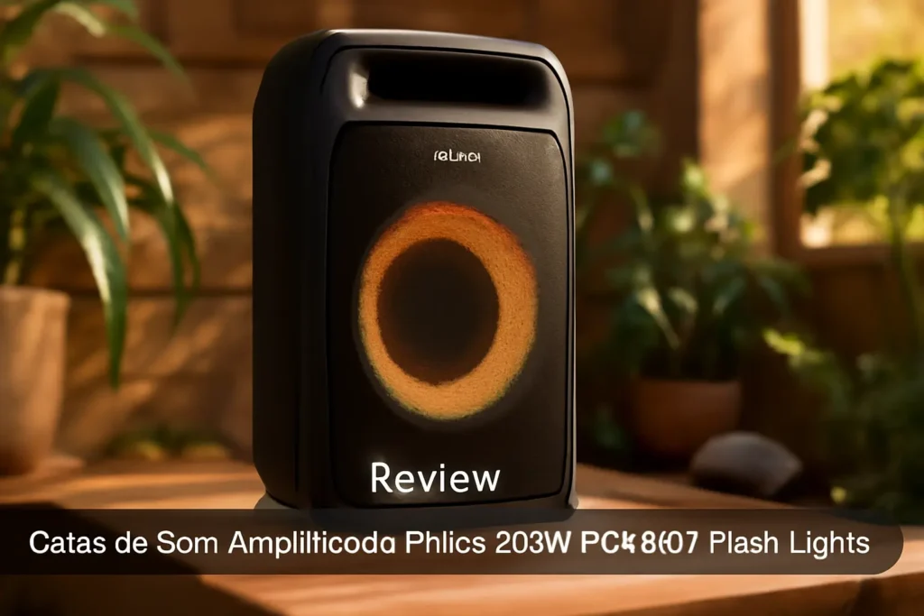 Caixa de Som Amplificada Philco 350W PCX4501 Flash Lights