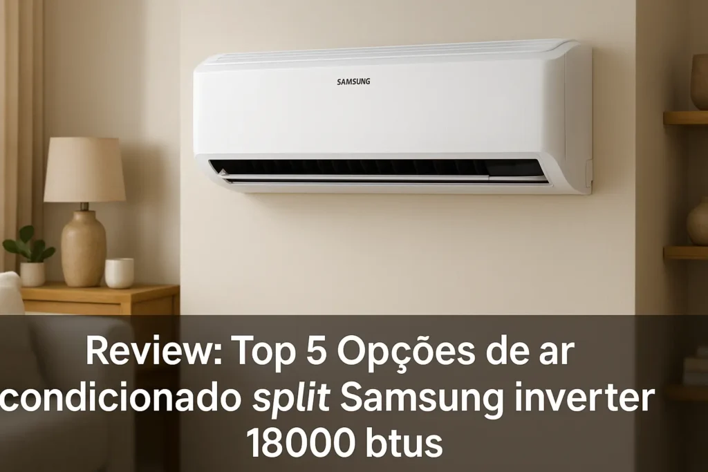 Top 5 Opções de ar condicionado split Samsung inverter 18000 btus