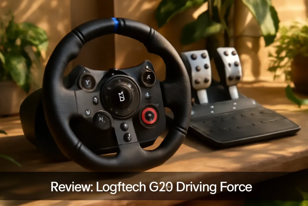 Volante Logitech G29 Driving Force: Pedais com Force Feedback para PS5, PS4, PS3 e PC