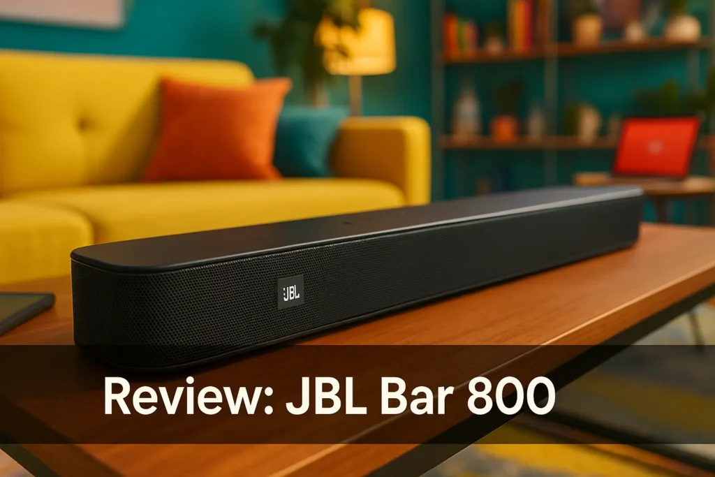 Principais Cinco JBL bar 800 app