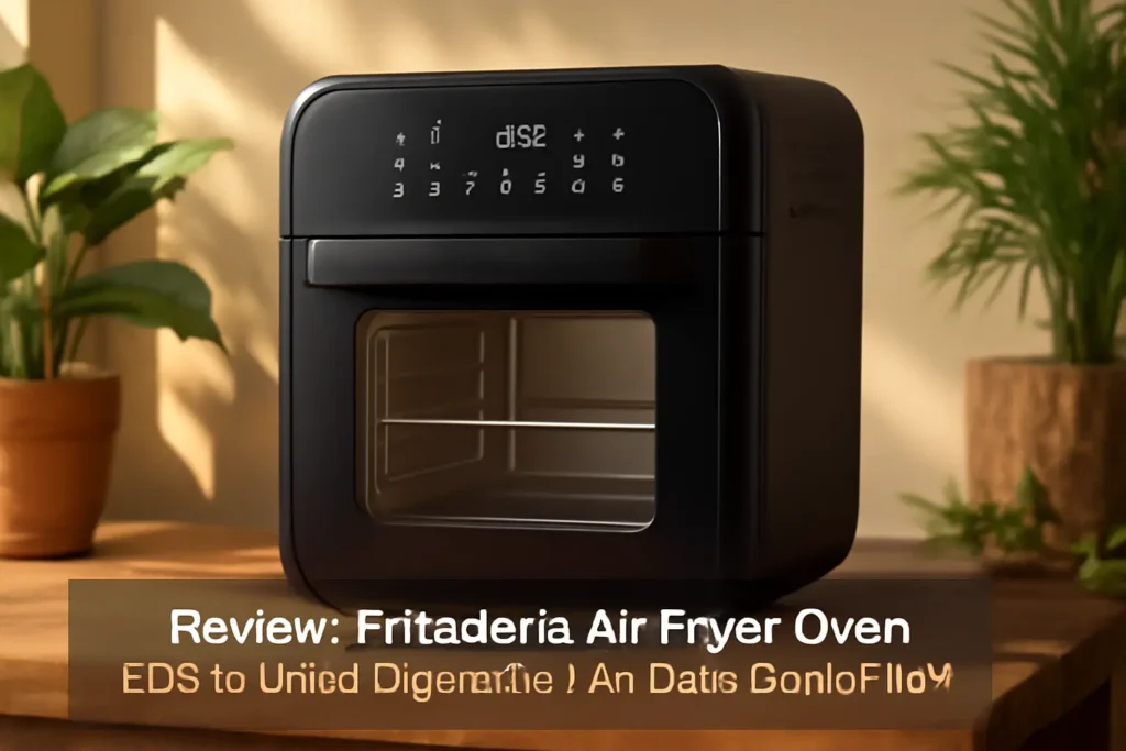 Fritadeira Air Fryer Oven EOS 15 Litros Digital Inox All Black EAF15IP 110V