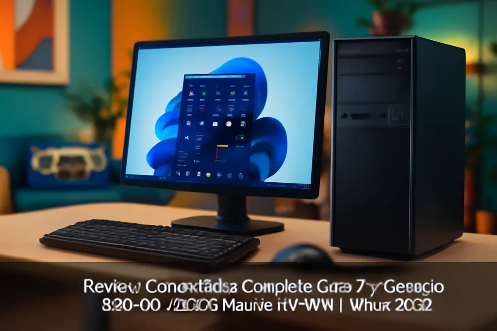 Computador Completo Core i7 3ª Geração 16GB SSD 480GB Monitor 19" W11 + Office 2024
