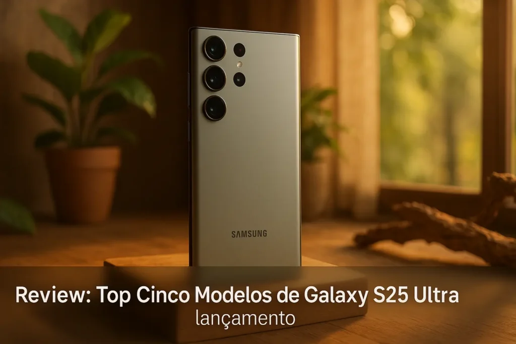 Top Cinco Modelos de Galaxy S25 ultra lançamento