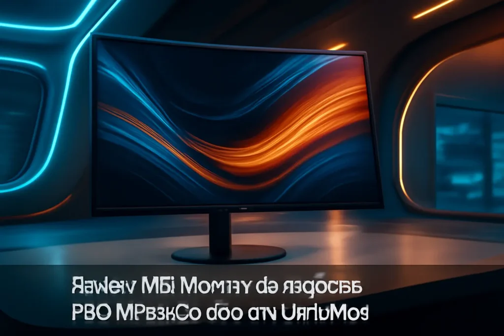 MSI Monitor de negócios PRO MP341CQ 86.4 cm UltraWide – WUQHD, Curvado, HDR e Conectividade Avançada