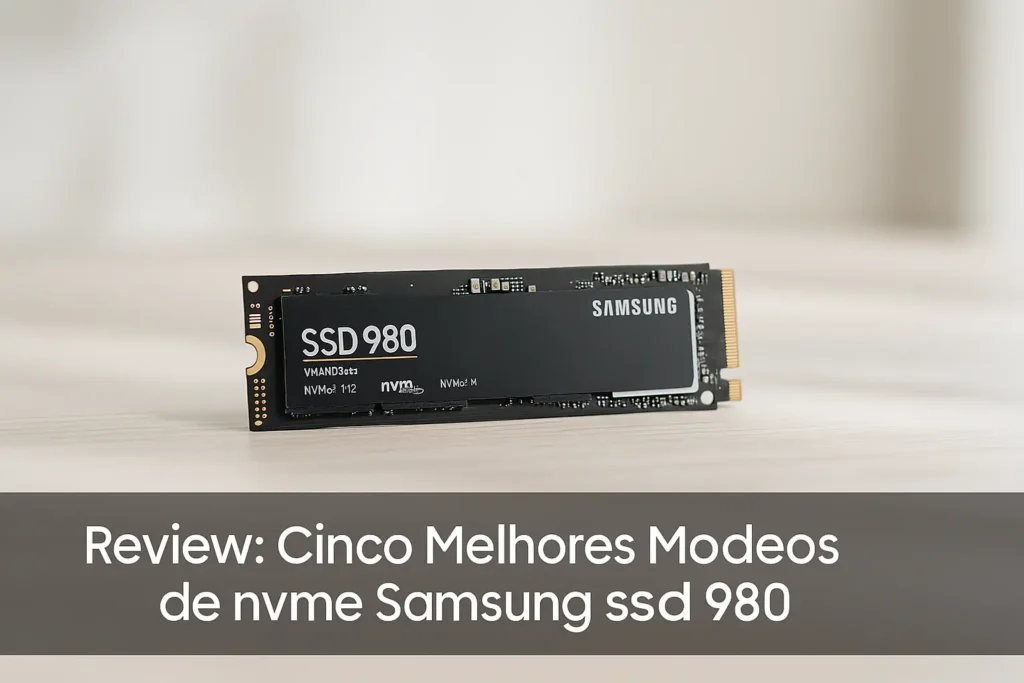 Cinco Melhores Modelos de nvme Samsung SSD 980