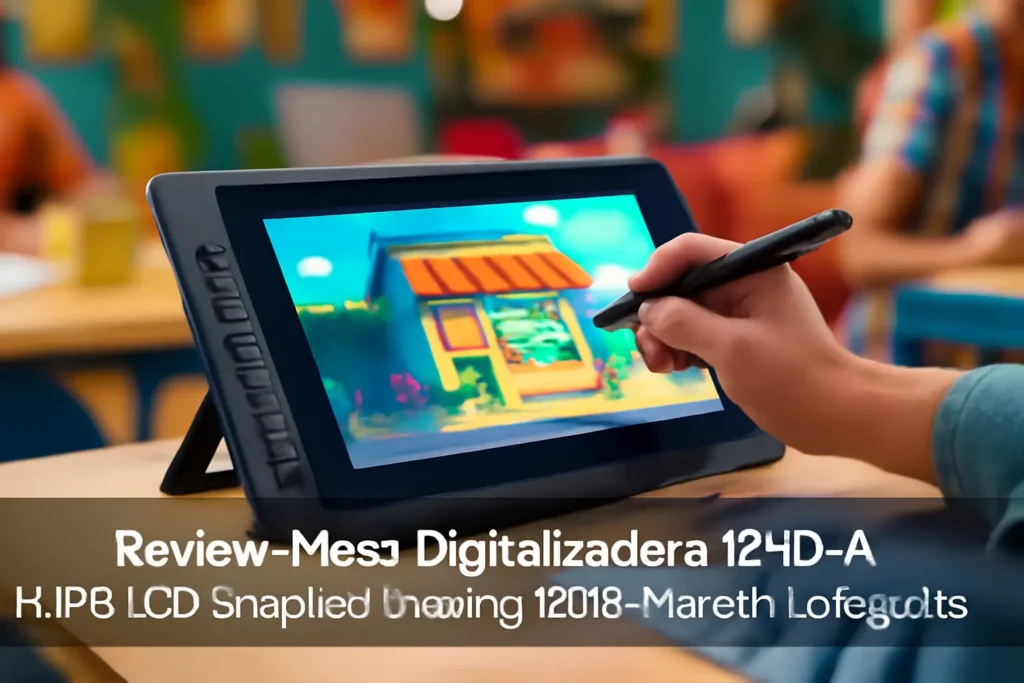 Mesa Digitalizadora 12HD-A H-IPS LCD Graphics Drawing Tablet Monitor 11,6 polegadas