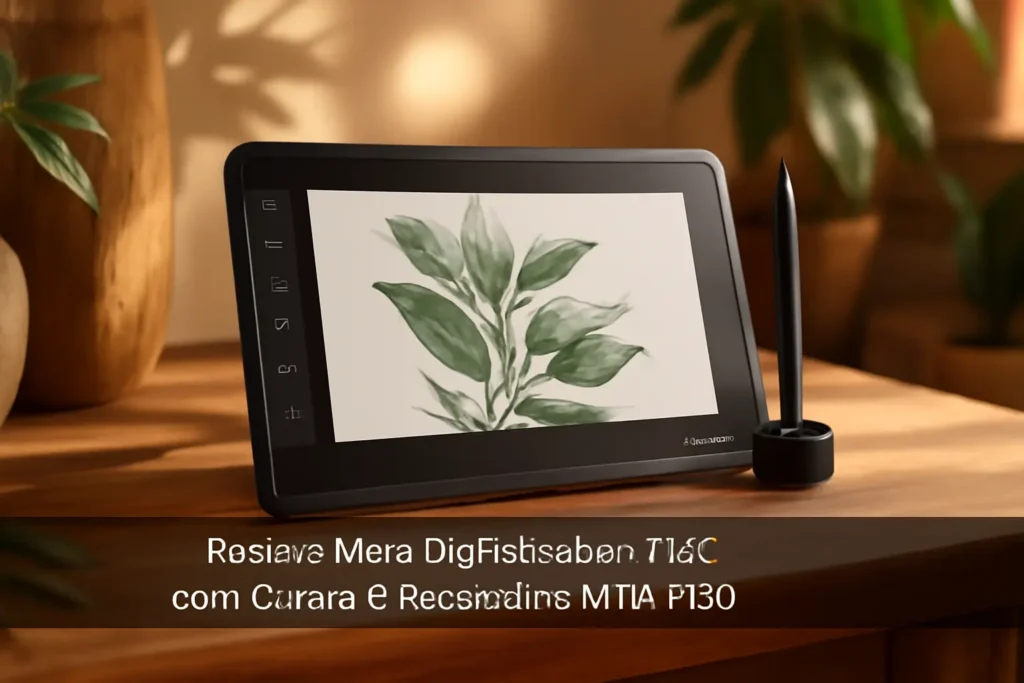 Monitor Mesa Digitalizadora 11,6'' com Caneta e Acessórios MTM-1160