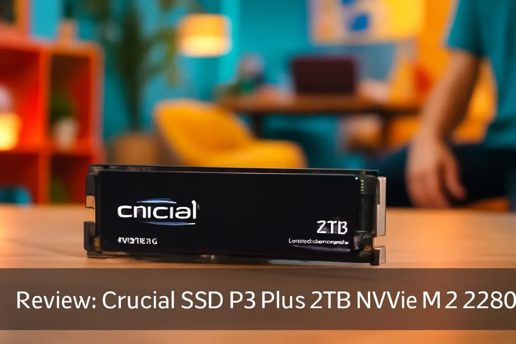 Crucial SSD P3 Plus 2TB NVMe M.2 2280 – Desempenho e Confiabilidade