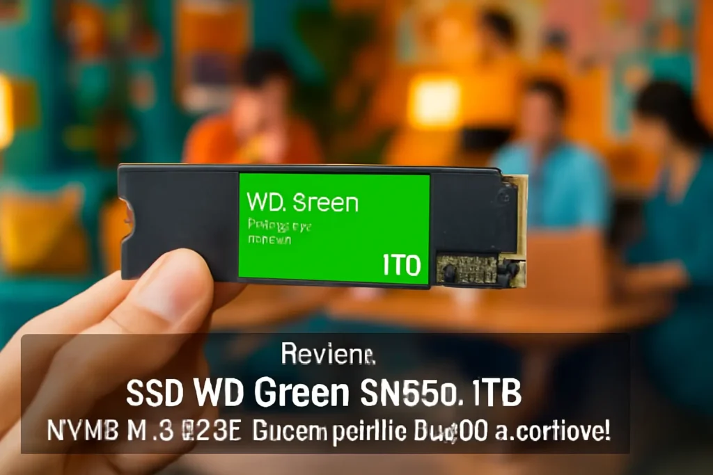 SSD WD Green SN350 1TB NVMe M.2 2280: Desempenho Rápido e Confiável