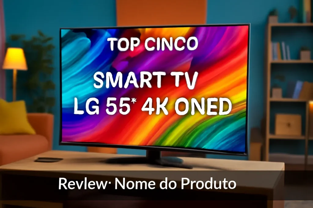 Top Cinco smart TV LG 55” 4k QNED
