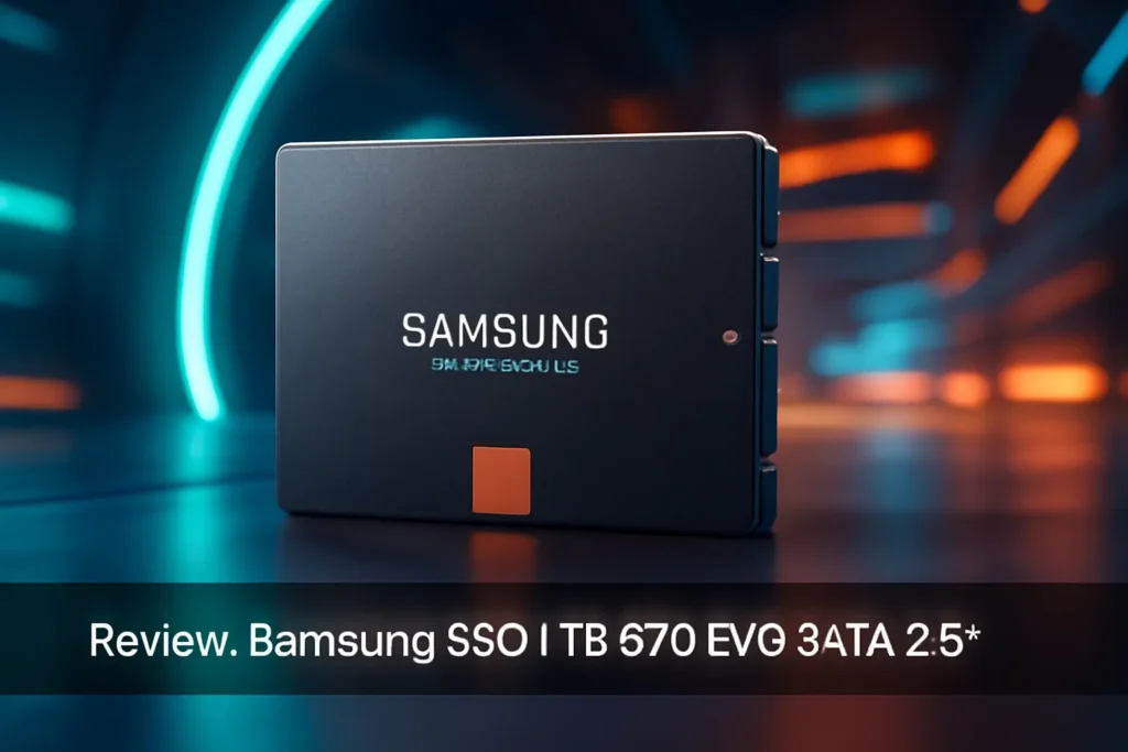 Memória Samsung SSD 1TB 870 EVO SATA 2,5"