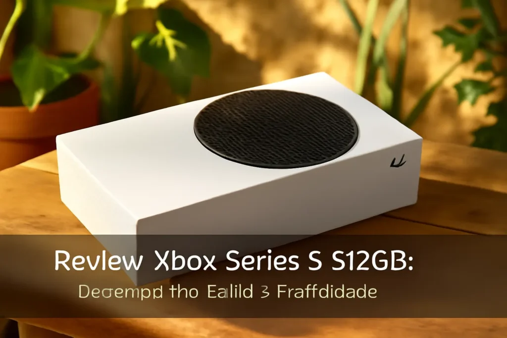 Console Xbox Series S 512GB: Desempenho, Estilo e Praticidade