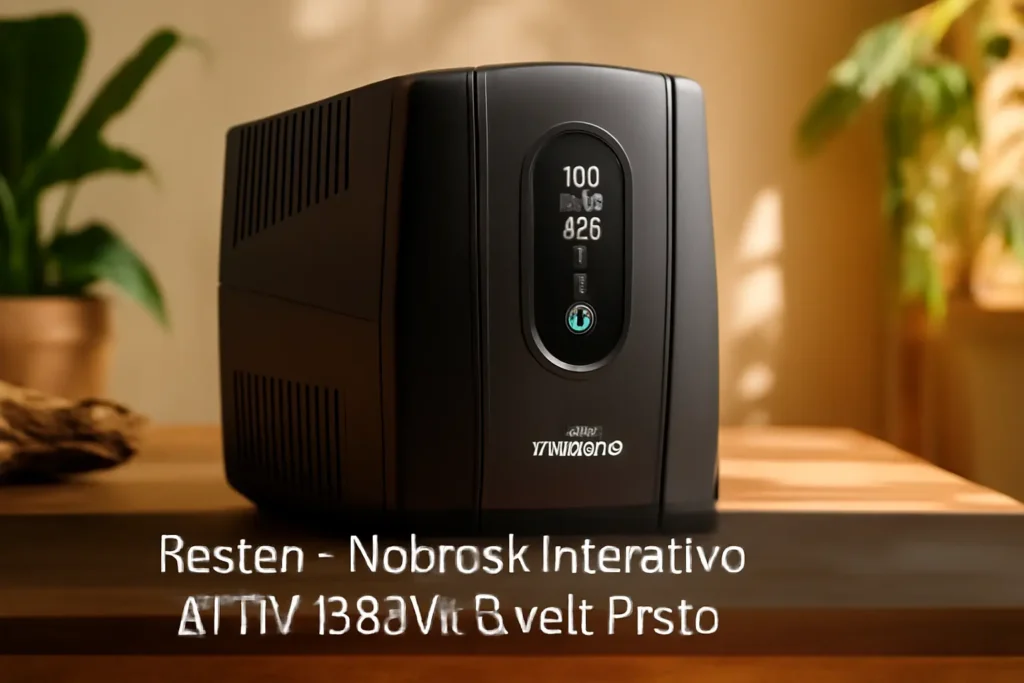Nobreak Interativo ATTIV 1200VA Bivolt Preto Intelbras