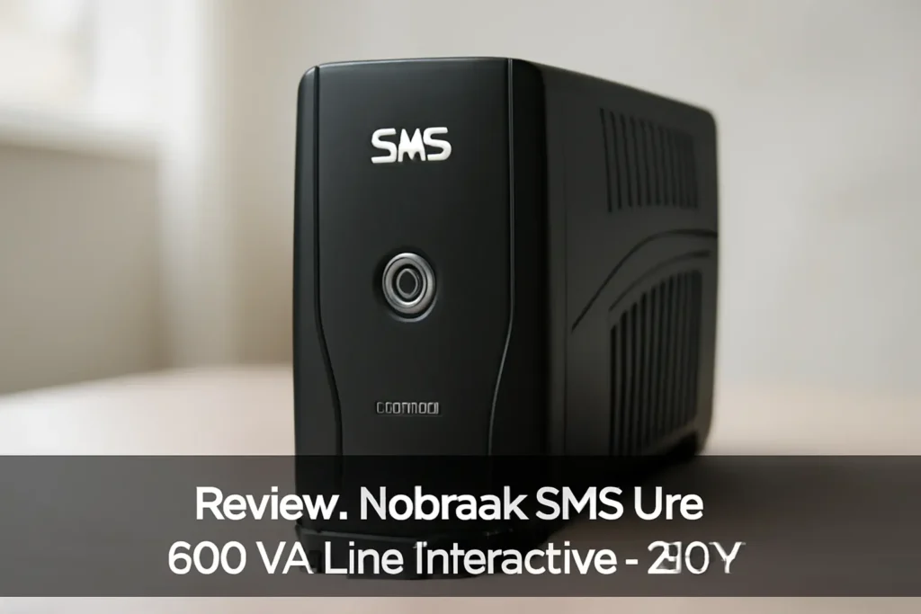 Nobreak SMS Lite 600 VA Line Interactive - 220V