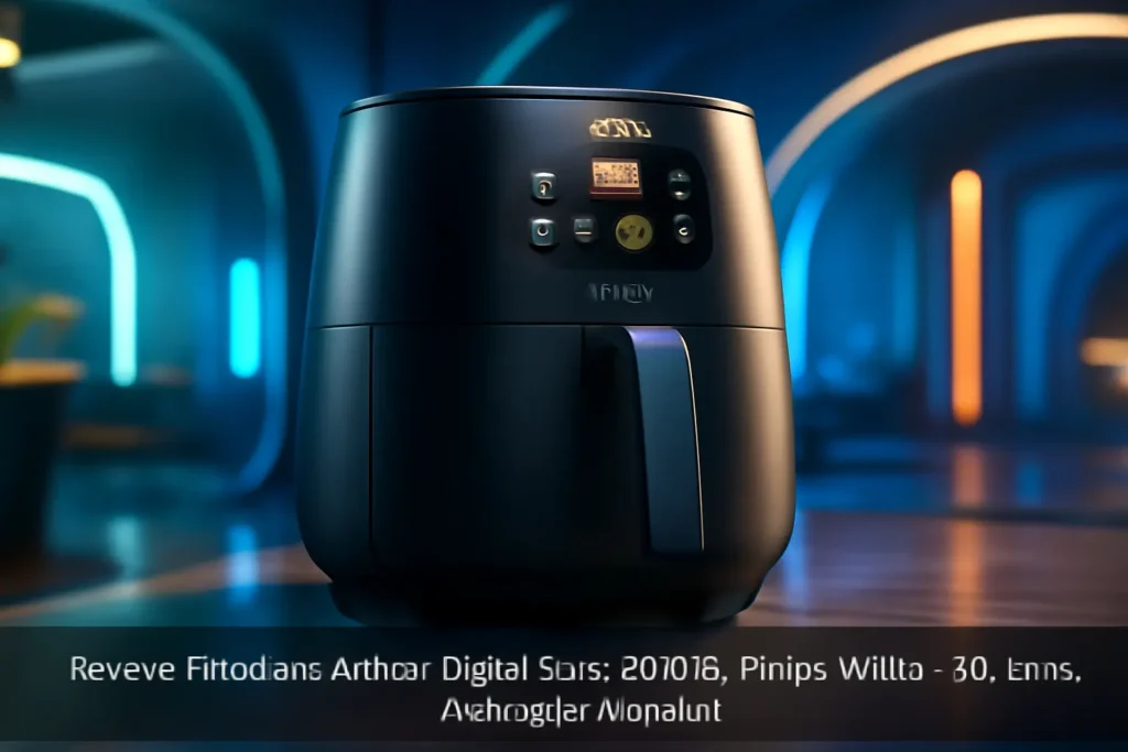Fritadeira Airfryer Digital Série 2000 XL, Philips Walita - 6,2 Litros, Tecnologia RapidAir
