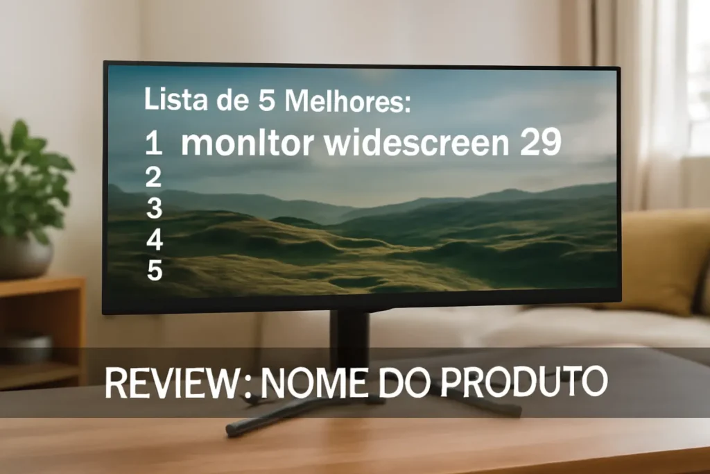 Lista de 5 Melhores: monitor widescreen 29