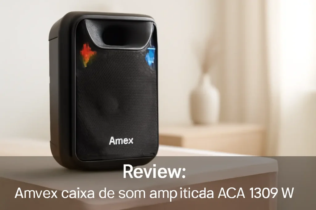 Melhores 5 Amvox caixa de som amplificada aca 1300 w