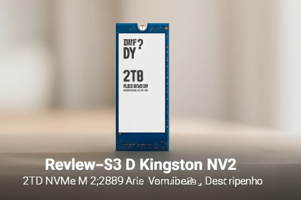 SSD Kingston NV2 2TB NVMe M.2 2280: Alta Velocidade e Desempenho