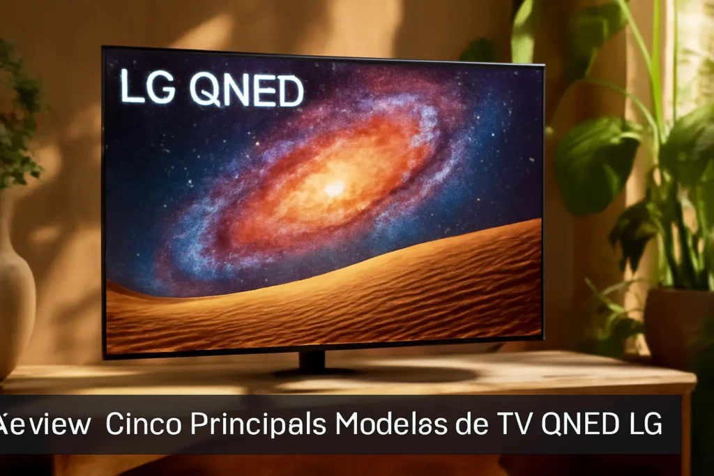 Cinco Principais Modelos de TV QNED LG