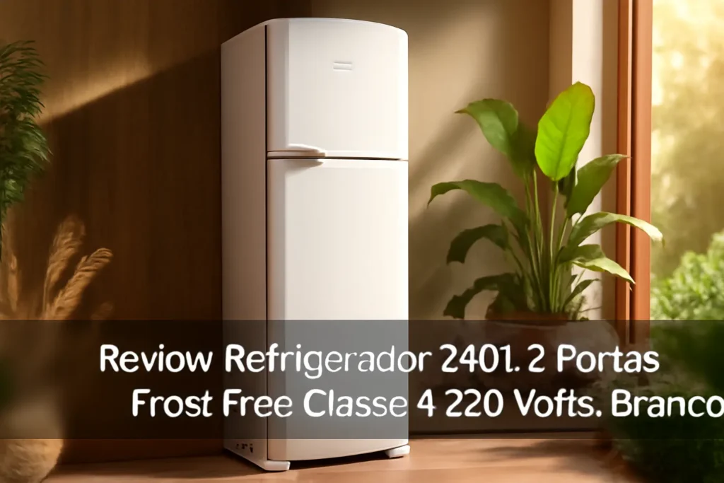 Refrigerador 340L 2 Portas Frost Free Classe A 220 Volts, Branco, Consul