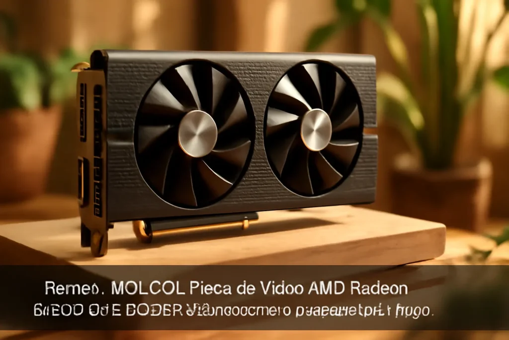 MOUGOL Placa de Vídeo AMD Radeon RX580 8GB GDDR5: Desempenho e Conectividade para Jogos