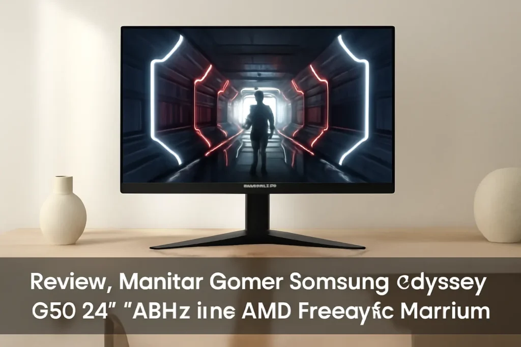 Monitor Gamer Samsung Odyssey G30 24" 144Hz 1ms AMD FreeSync Premium