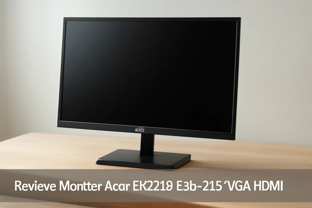 Monitor Acer EK221Q E3bi 21.5" VGA HDMI