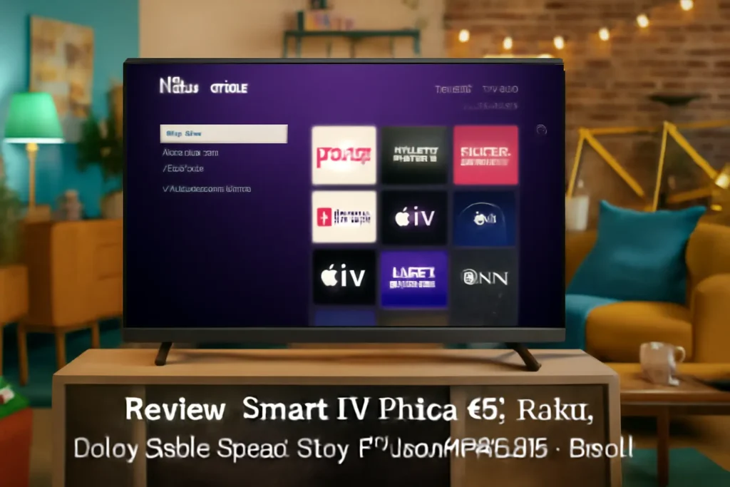 Smart TV Philco 43” Roku Led Dolby Áudio Space Gray PTV43VA4REGB – Bivolt