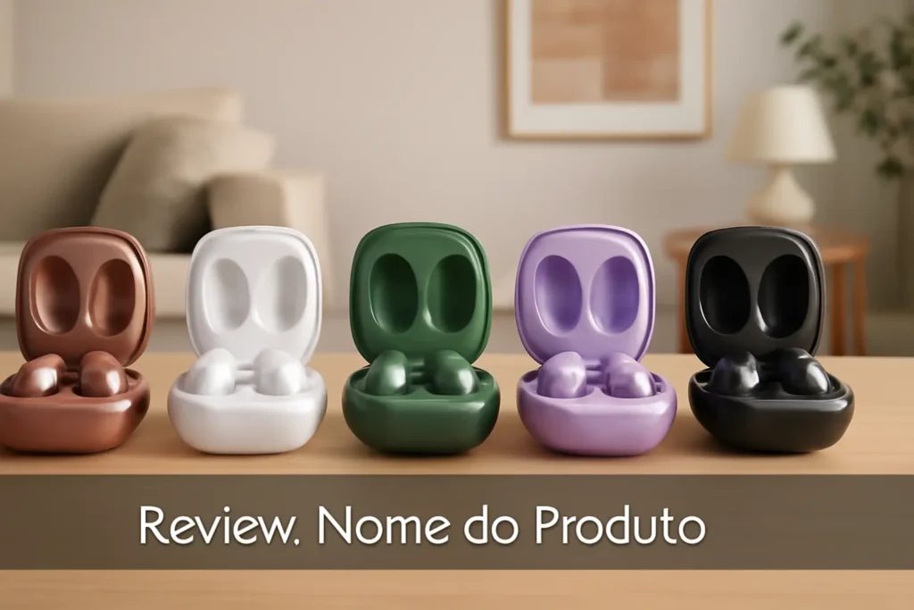 Cinco Principais Modelos de fone buds live