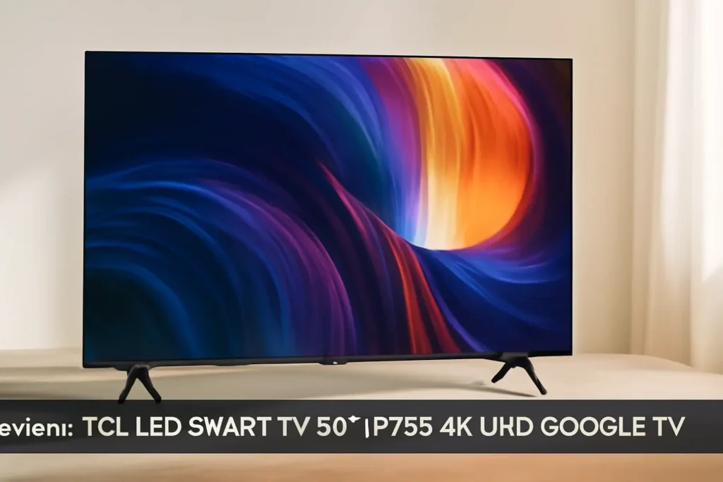 TCL LED SMART TV 50” P755 4K UHD GOOGLE TV - Tecnologia de Ponta com Imagem Deslumbrante