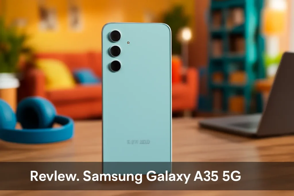 Samsung Galaxy A35 5G: Câmera Tripla, Tela Super AMOLED e Design em Vidro