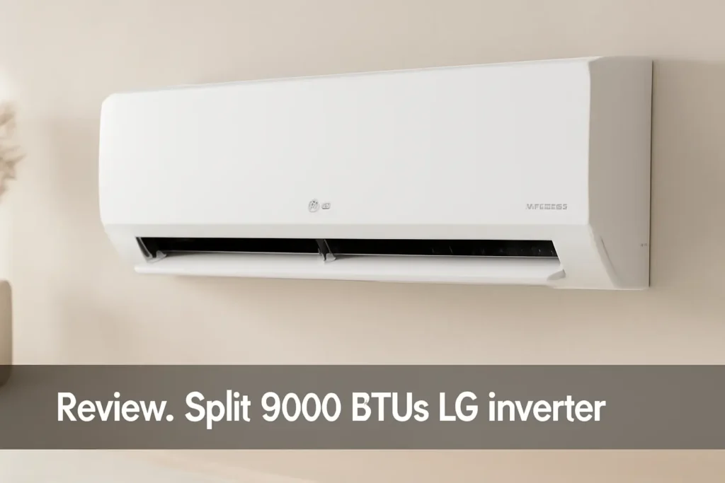 Principais Cinco split 9000 btus LG inverter