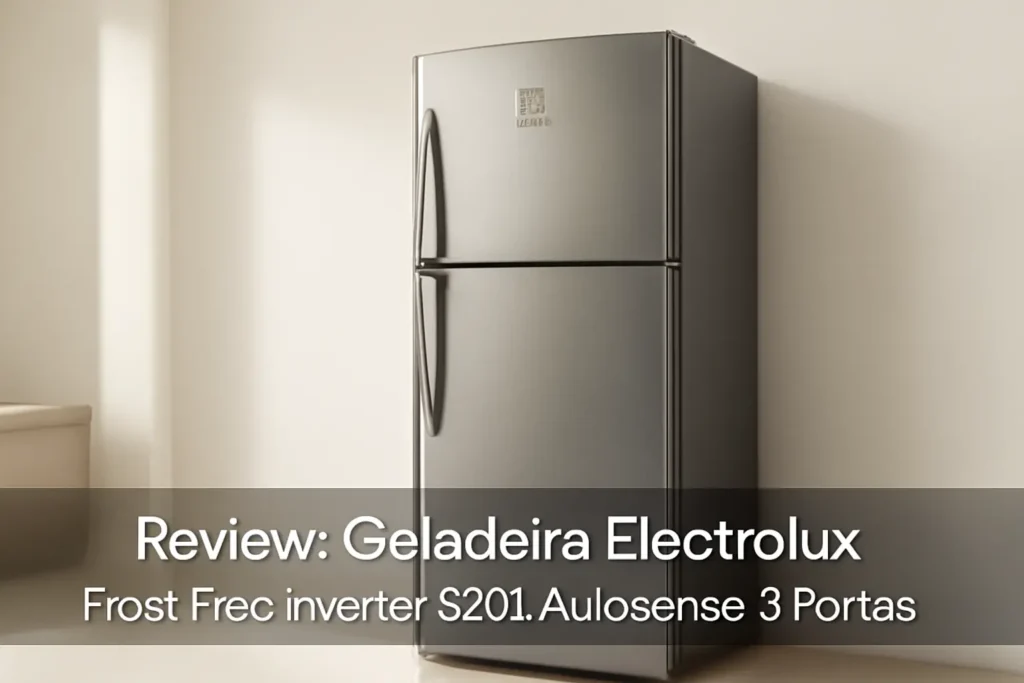 Geladeira Electrolux Frost Free Inverter 590L AutoSense 3 Portas